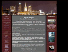 Tablet Screenshot of hauntedclevelandtours.com
